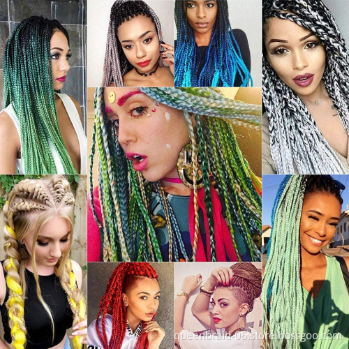 Wholesale 82" 165g Jumbo Braiding Hair Synthetic Hair Braids Hair Braiding Extensions